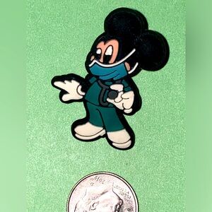 (10 for $15) Mickey Mouse Nurse Doctor Croc Shoe Charms